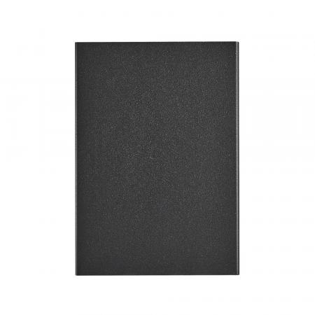 Minimalistische LED Innen- und Außenwandleuchte Fold 10 schwarz  up / down mit veränderbaren Abstrahlvarianten